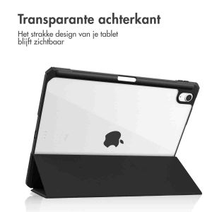 iMoshion Trifold Hardcase Bookcase iPad Air 5 (2022) / iPad Air 4 (2020) - Zwart