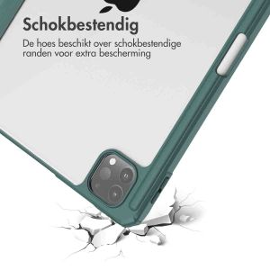 iMoshion Trifold Hardcase Bookcase iPad Pro 11 (2018 - 2022) - Groen