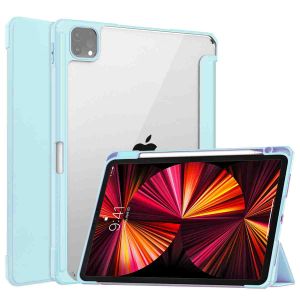 iMoshion Trifold Hardcase Bookcase iPad Pro 11 (2018 - 2022) - Lichtblauw