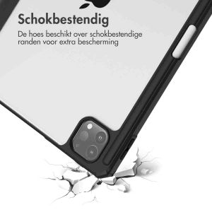 iMoshion Trifold Hardcase Bookcase iPad Pro 12.9 (2018 - 2022) - Zwart