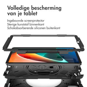 iMoshion Tablet Cover met handstrap Xiaomi Pad 5 / 5 Pro - Zwart