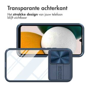 iMoshion Camslider Backcover Samsung Galaxy A34 (5G) - Donkerblauw