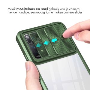 iMoshion Camslider Backcover Xiaomi Redmi Note 11 Pro - Donkergroen