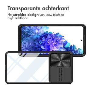 iMoshion Camslider Backcover Samsung Galaxy S20 FE - Zwart