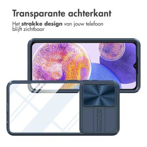 iMoshion Camslider Backcover Samsung Galaxy A23 (5G) - Donkerblauw
