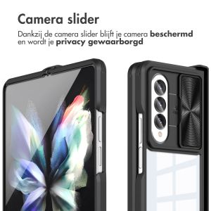 iMoshion Camslider Backcover Samsung Galaxy Z Fold 4 - Zwart