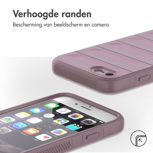 iMoshion EasyGrip Backcover iPhone SE (2022 / 2020) / 8 / 7 - Paars