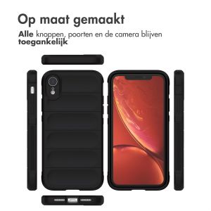 iMoshion EasyGrip Backcover iPhone Xr - Zwart