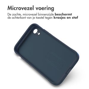 iMoshion EasyGrip Backcover iPhone Xr - Donkerblauw
