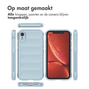 iMoshion EasyGrip Backcover iPhone Xr - Lichtblauw