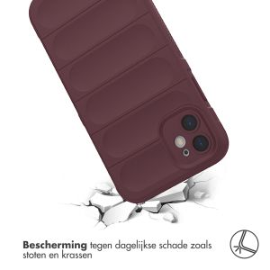 iMoshion EasyGrip Backcover iPhone 11 - Aubergine