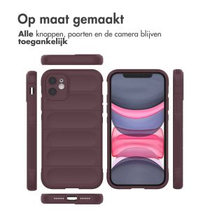 iMoshion EasyGrip Backcover iPhone 11 - Aubergine