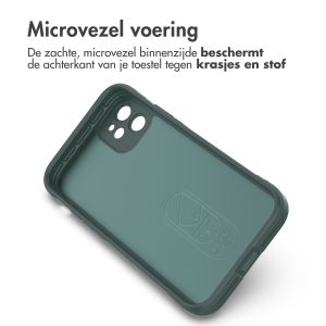 iMoshion EasyGrip Backcover iPhone 11 - Donkergroen