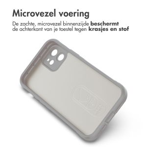 iMoshion EasyGrip Backcover iPhone 12 - Grijs