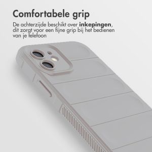 iMoshion EasyGrip Backcover iPhone 12 - Grijs