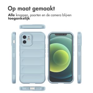 iMoshion EasyGrip Backcover iPhone 12 - Lichtblauw
