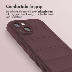 iMoshion EasyGrip Backcover iPhone 13 - Aubergine