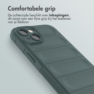 iMoshion EasyGrip Backcover iPhone 13 - Donkergroen