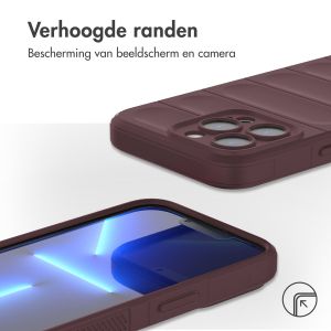 iMoshion EasyGrip Backcover iPhone 13 Pro - Aubergine