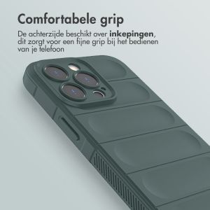 iMoshion EasyGrip Backcover iPhone 13 Pro - Donkergroen