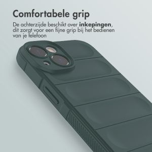 iMoshion EasyGrip Backcover iPhone 14 - Donkergroen