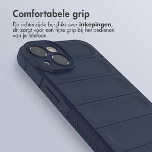 iMoshion EasyGrip Backcover iPhone 14 - Donkerblauw