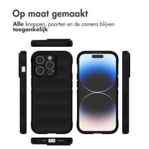 iMoshion EasyGrip Backcover iPhone 14 Pro - Zwart