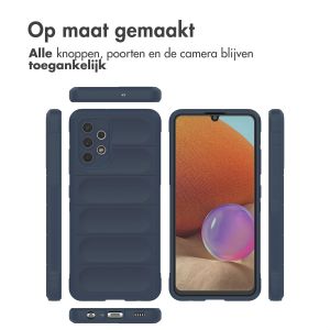 iMoshion EasyGrip Backcover Samsung Galaxy A32 (4G) - Donkerblauw