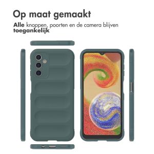 iMoshion EasyGrip Backcover Samsung Galaxy A14 (5G/4G) - Donkergroen
