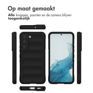 iMoshion EasyGrip Backcover Samsung Galaxy S22 - Zwart