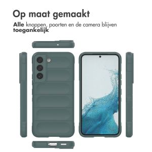 iMoshion EasyGrip Backcover Samsung Galaxy S22 - Donkergroen