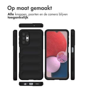 iMoshion EasyGrip Backcover Samsung Galaxy A13 (4G) - Zwart