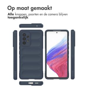 iMoshion EasyGrip Backcover Samsung Galaxy A53 - Donkerblauw