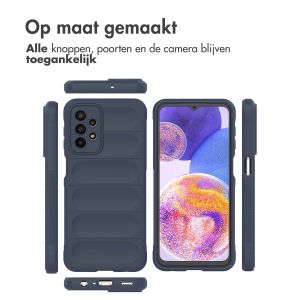 iMoshion EasyGrip Backcover Samsung Galaxy A23 (5G) - Donkerblauw