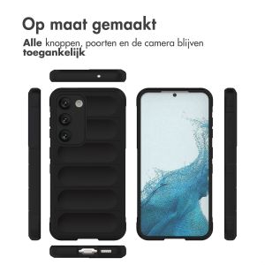 iMoshion EasyGrip Backcover Samsung Galaxy S23 Plus - Zwart