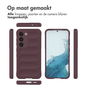 iMoshion EasyGrip Backcover Samsung Galaxy S23 Plus - Aubergine