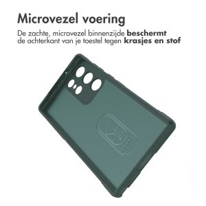 iMoshion EasyGrip Backcover Samsung Galaxy S23 Ultra - Donkergroen