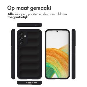 iMoshion EasyGrip Backcover Samsung Galaxy A34 (5G) - Zwart