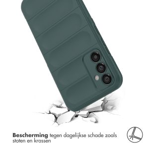 iMoshion EasyGrip Backcover Samsung Galaxy A34 (5G) - Donkergroen