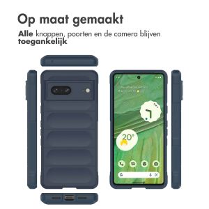 iMoshion EasyGrip Backcover Google Pixel 7 - Donkerblauw