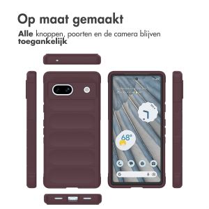 iMoshion EasyGrip Backcover Google Pixel 7a - Aubergine