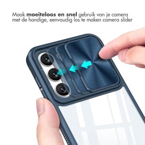 iMoshion Camslider Backcover Samsung Galaxy S23 - Donkerblauw