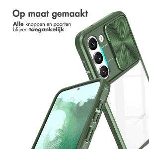 iMoshion Camslider Backcover Samsung Galaxy S23 - Donkergroen