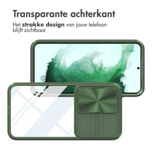 iMoshion Camslider Backcover Samsung Galaxy S23 - Donkergroen