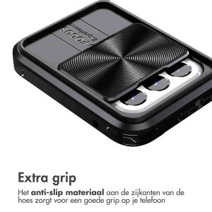 iMoshion Camslider Backcover Samsung Galaxy A33 - Zwart