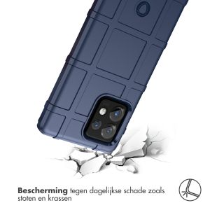 iMoshion Rugged Shield Backcover Motorola Edge 40 Pro - Donkerblauw