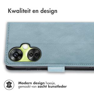 iMoshion Luxe Bookcase OnePlus Nord CE 3 / CE 3 Lite - Lichtblauw