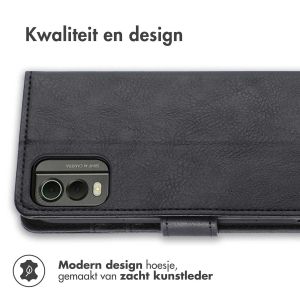 iMoshion Luxe Bookcase Nokia C32 - Zwart