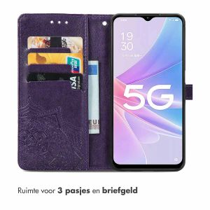 iMoshion Mandala Bookcase Oppo A78 (5G) - Paars
