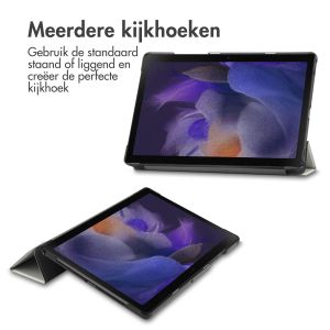 iMoshion Trifold Design Bookcase Samsung Galaxy Tab A8 - Floral Green